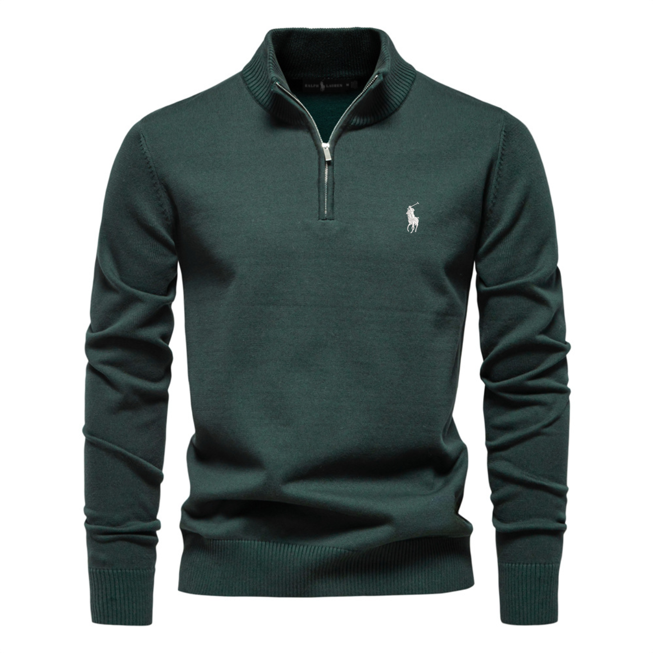R.L Premium Half-Zip Knit Sweater - Clearance Sale