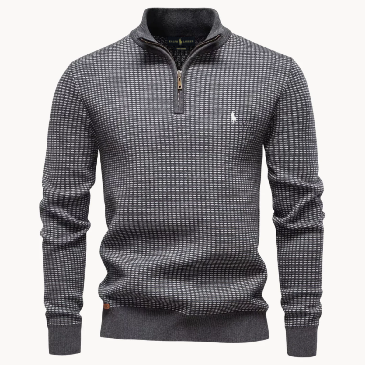 R.L Quarter-Zip Knit Sweater - Clearance Sale