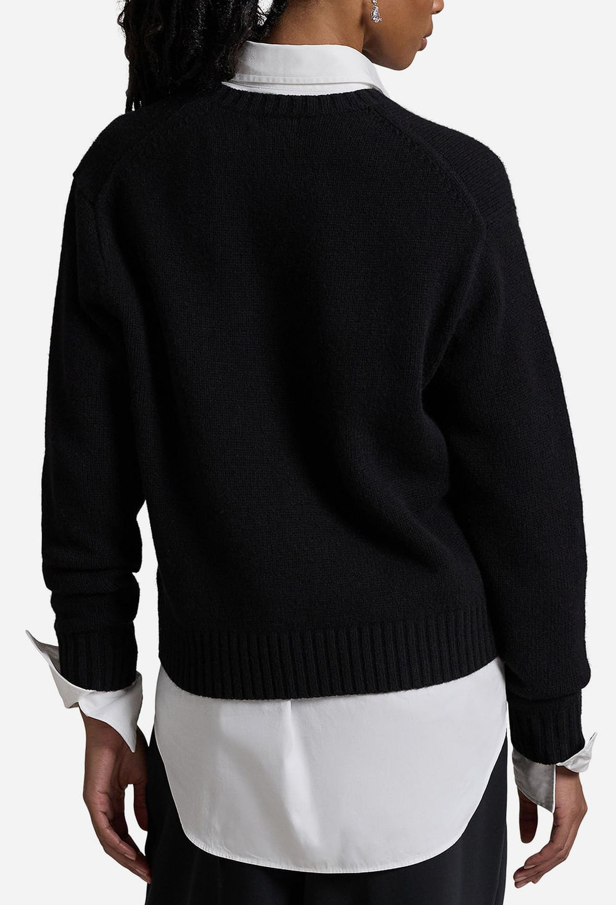R.L Sweater | Black Polo Bear