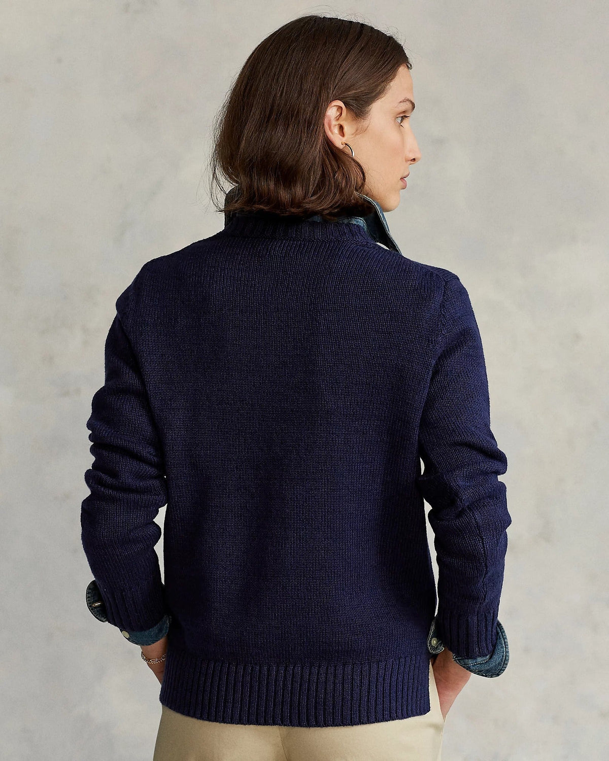 R.L Sweater | Linen Crew Neck