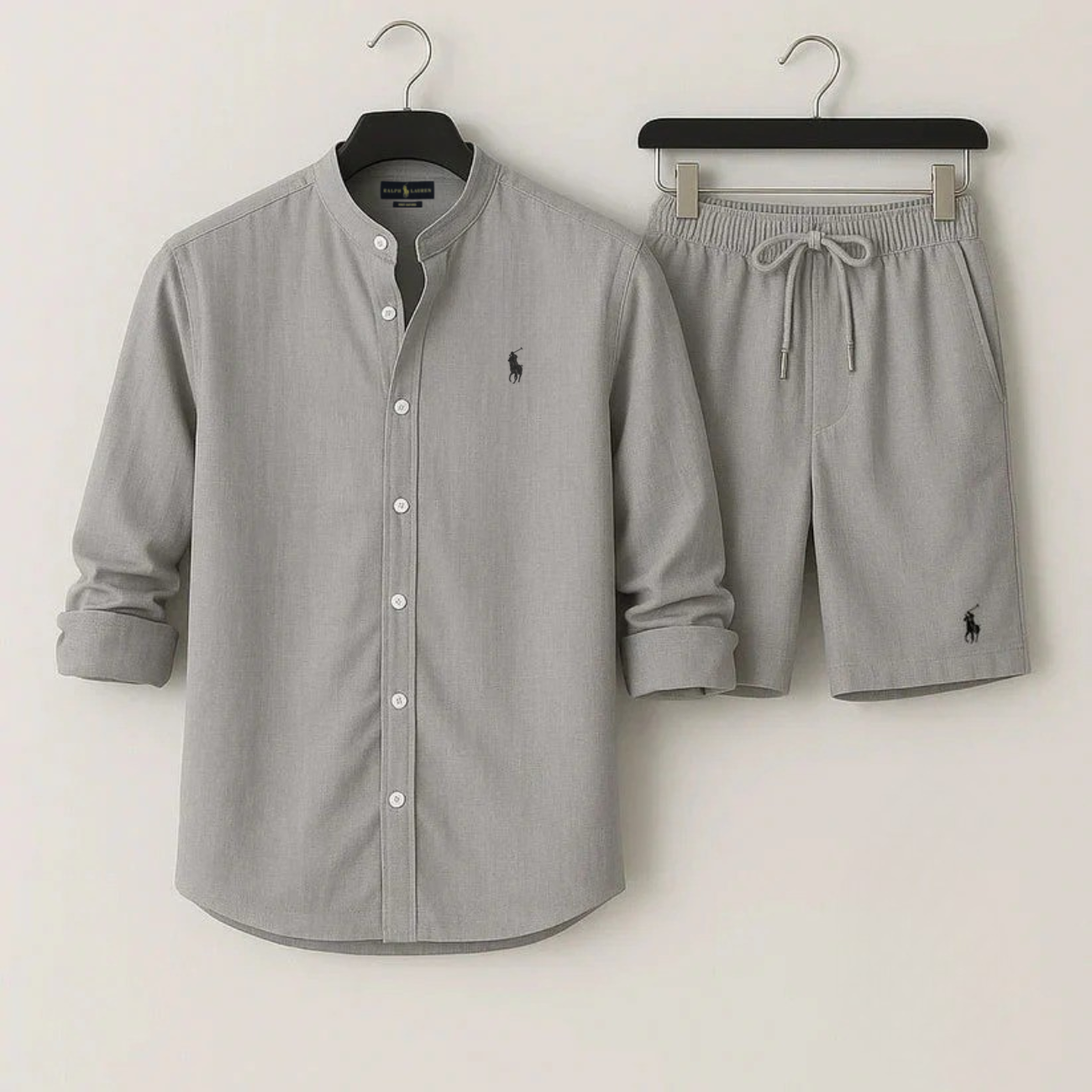 R.L Summer Shirt & Shorts Set - Clearance Sale