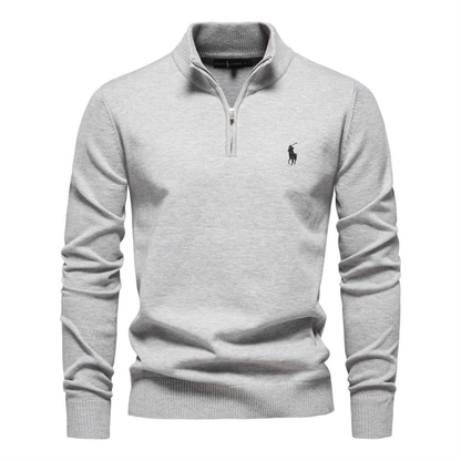 R.L Premium Half-Zip Knit Sweater - Clearance Sale