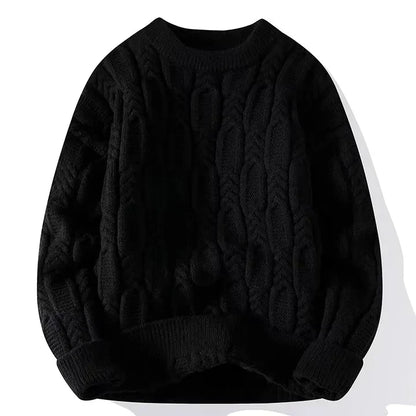 Pull en maille torsadée OLIVER