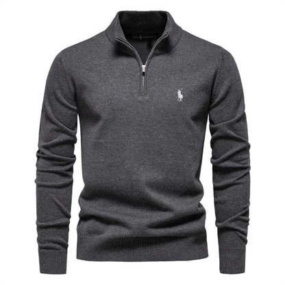 R.L Premium Half-Zip Knit Sweater - Clearance Sale