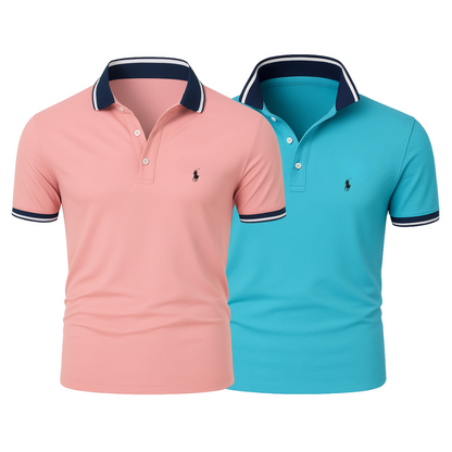 R.L (BUY 1, GET 2) - Premiere Polo Shirt Kit – Professional Line (2-Pack)
