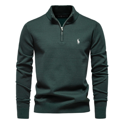 R.L Premium Half-Zip Knit Sweater - Clearance Sale