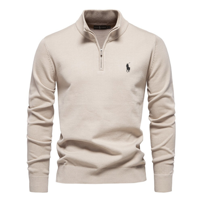 R.L Premium Half-Zip Knit Sweater - Clearance Sale