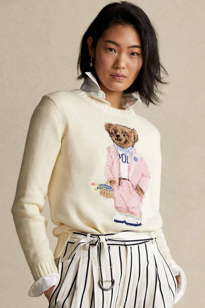 R.L Sweater | Pink Bear