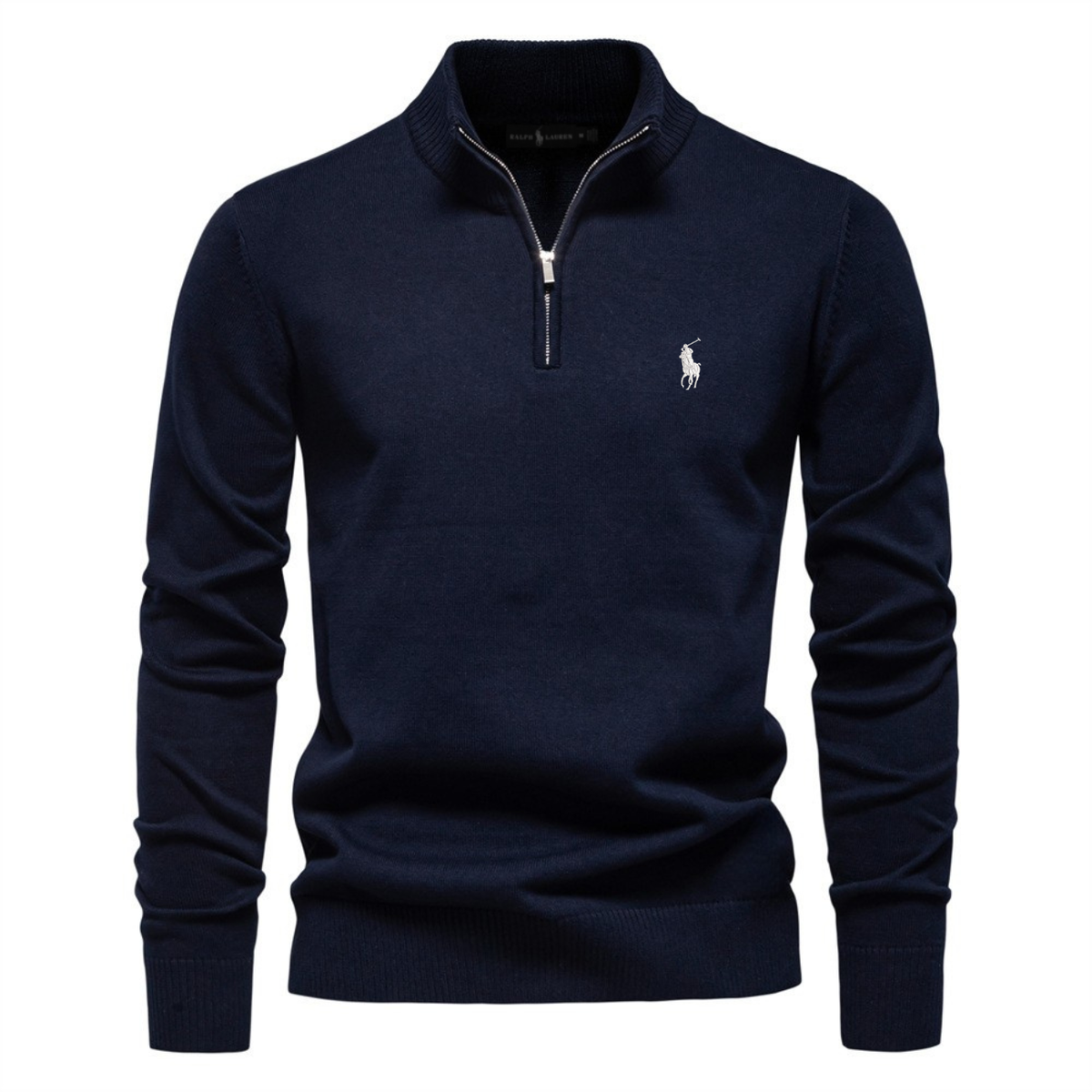 R.L Premium Half-Zip Knit Sweater - Clearance Sale