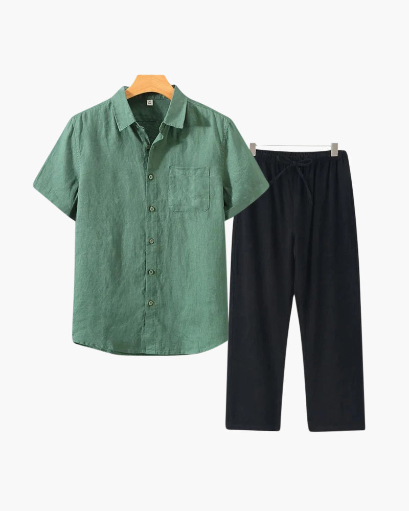 Linen Set (Short Sleeves)