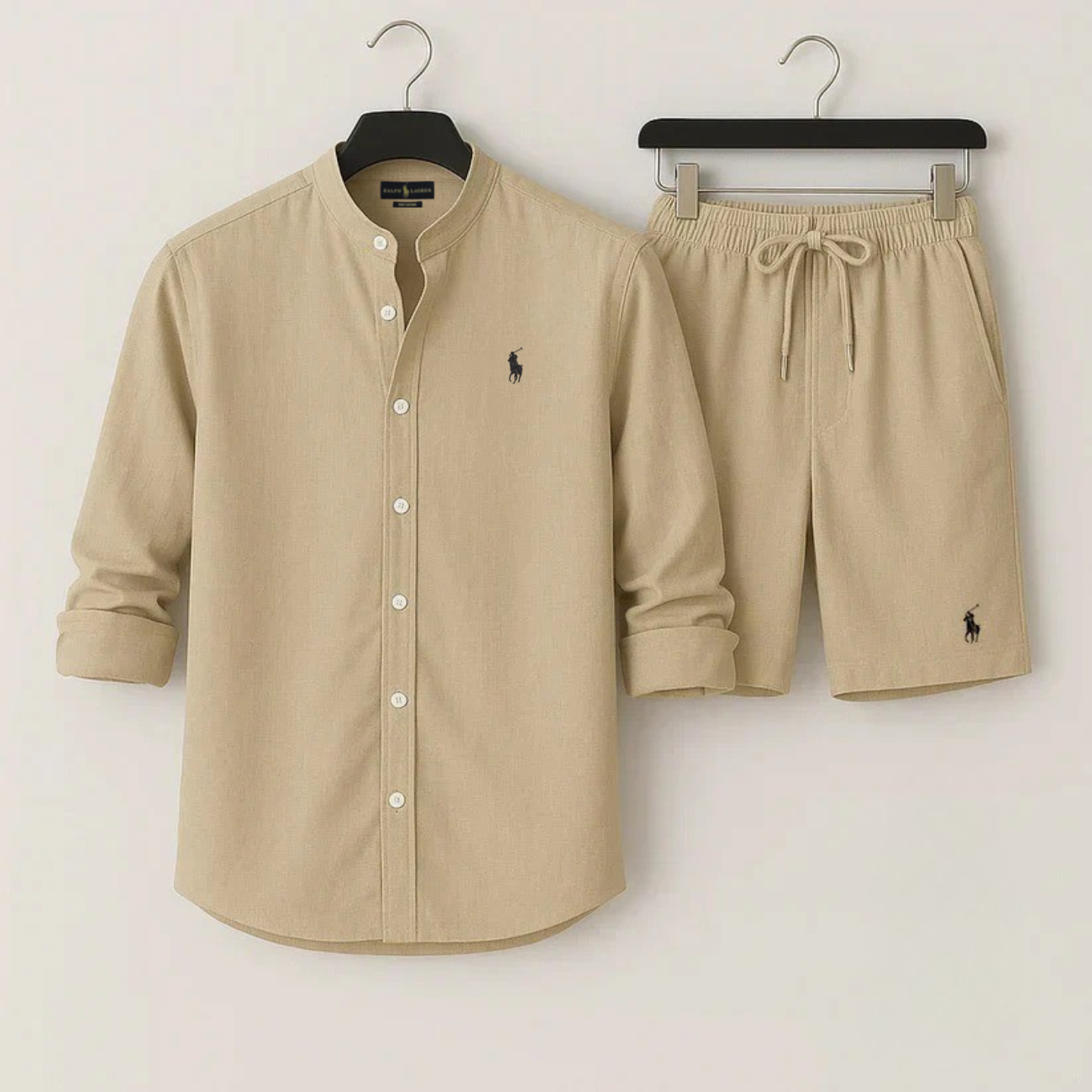 R.L Summer Shirt & Shorts Set - Clearance Sale