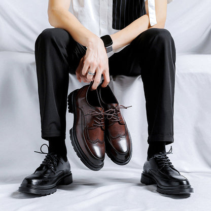 Roberto Genuine Leather Dress Shoes