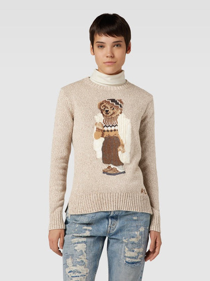 R.L Sweater | Bear White Coat
