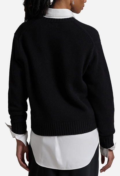 R.L Sweater  | Black Polo Bear