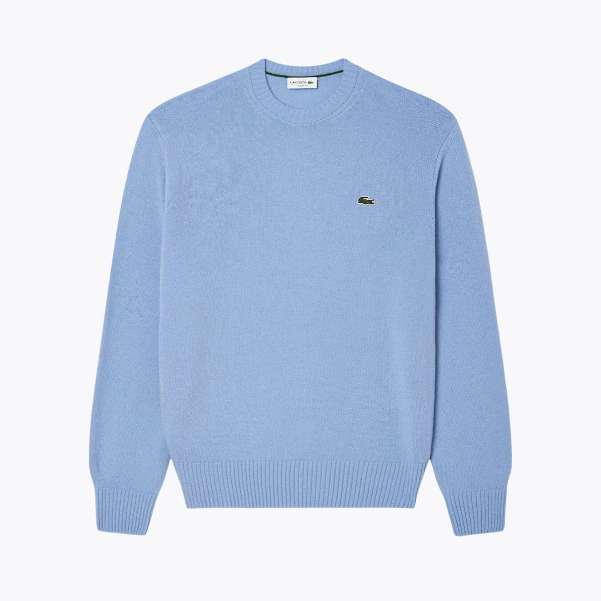 L.C Carded Wool Crew Neck Sweater