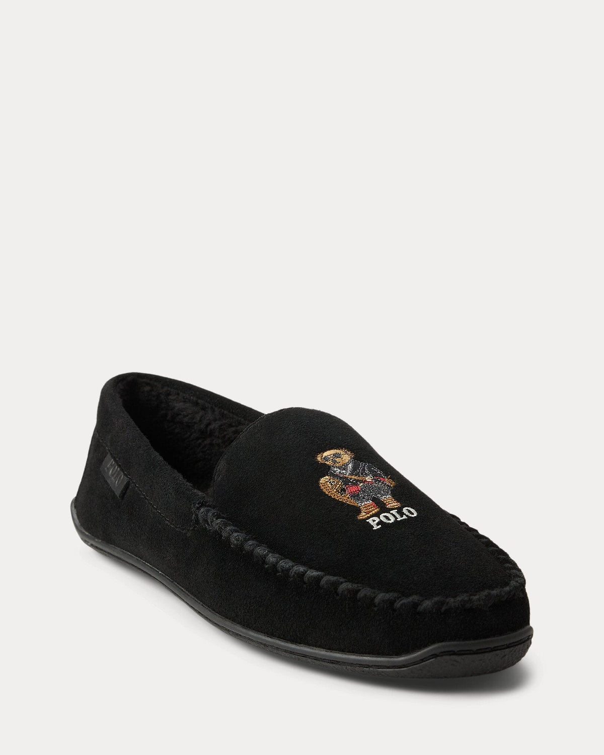 R.L Brenan Polo Bear Suede Loafer