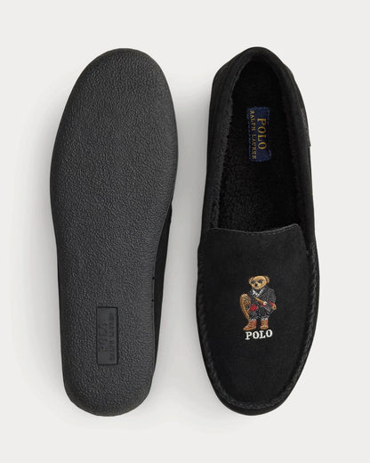 R.L Brenan Polo Bear Suede Loafer