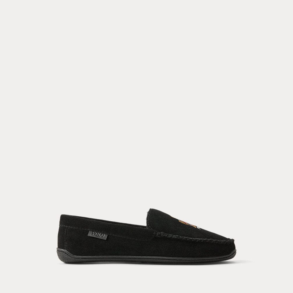 R.L Brenan Polo Bear Suede Loafer