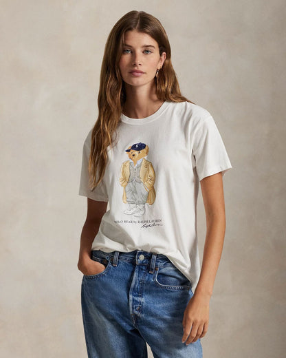 R.L Polo Bear Cotton Jersey T-Shirt