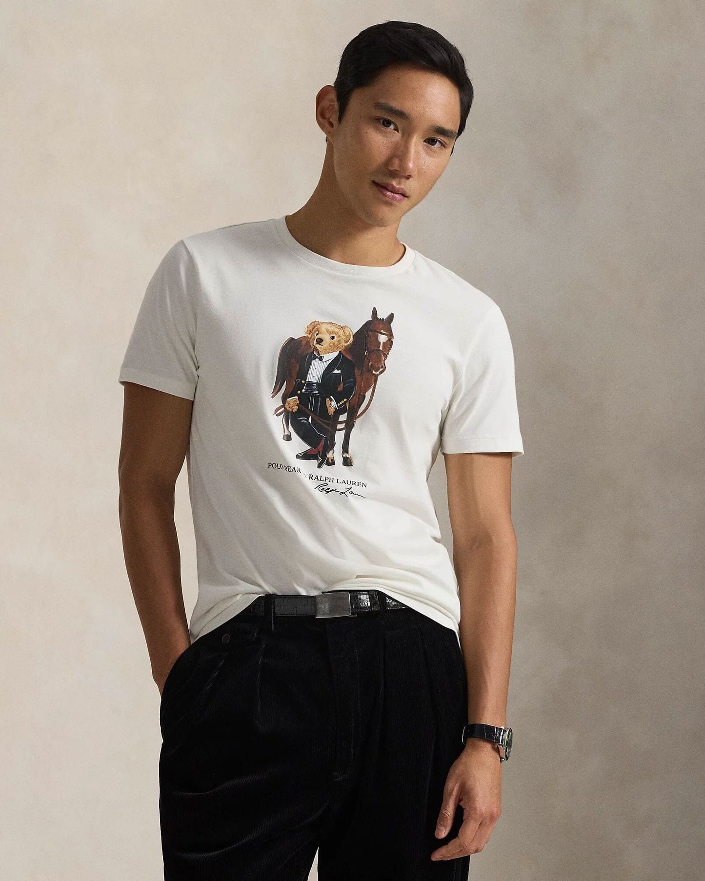 R.L Polo Bear Cotton T-Shirt