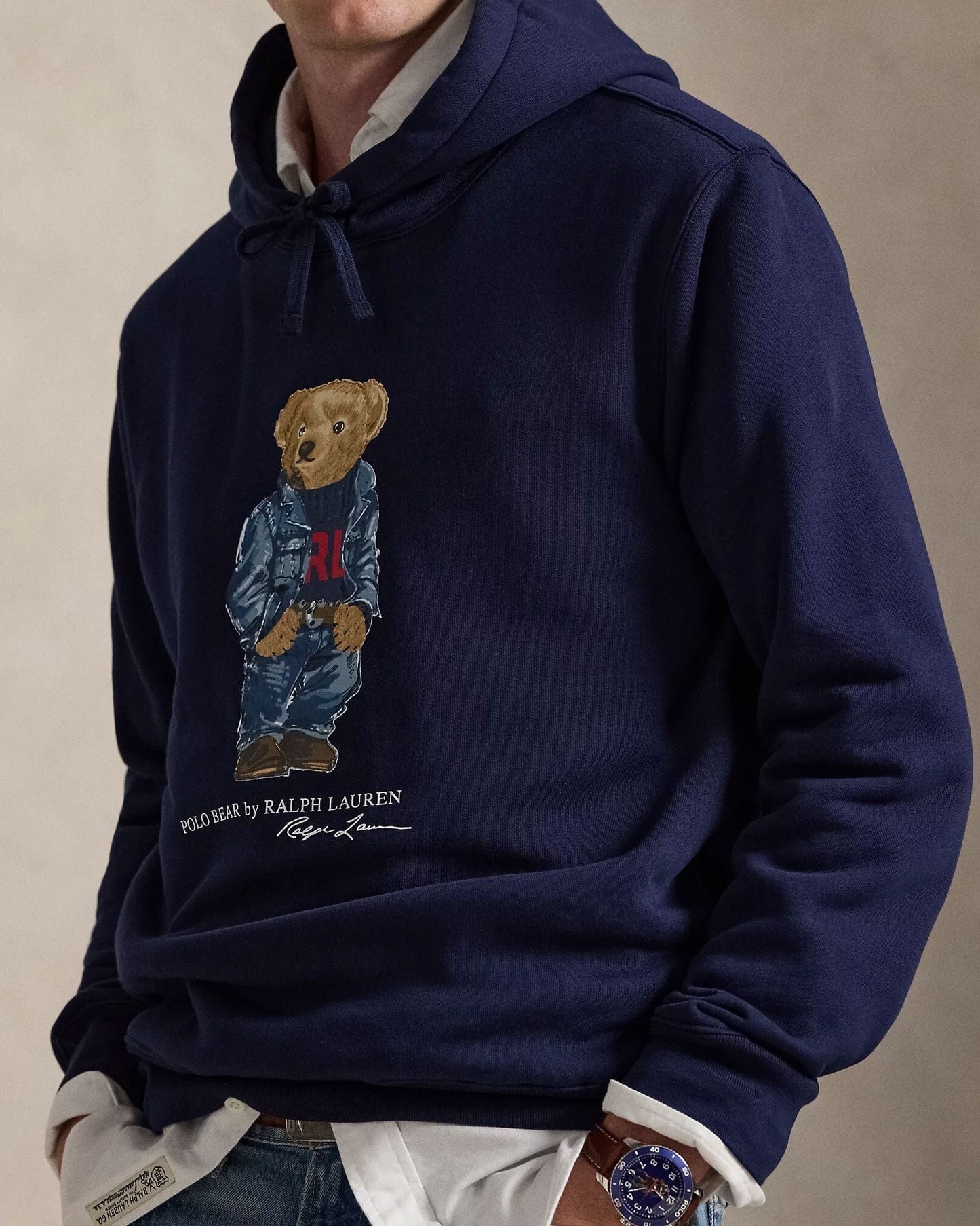 R.L Polo Bear Fleece Hoodie