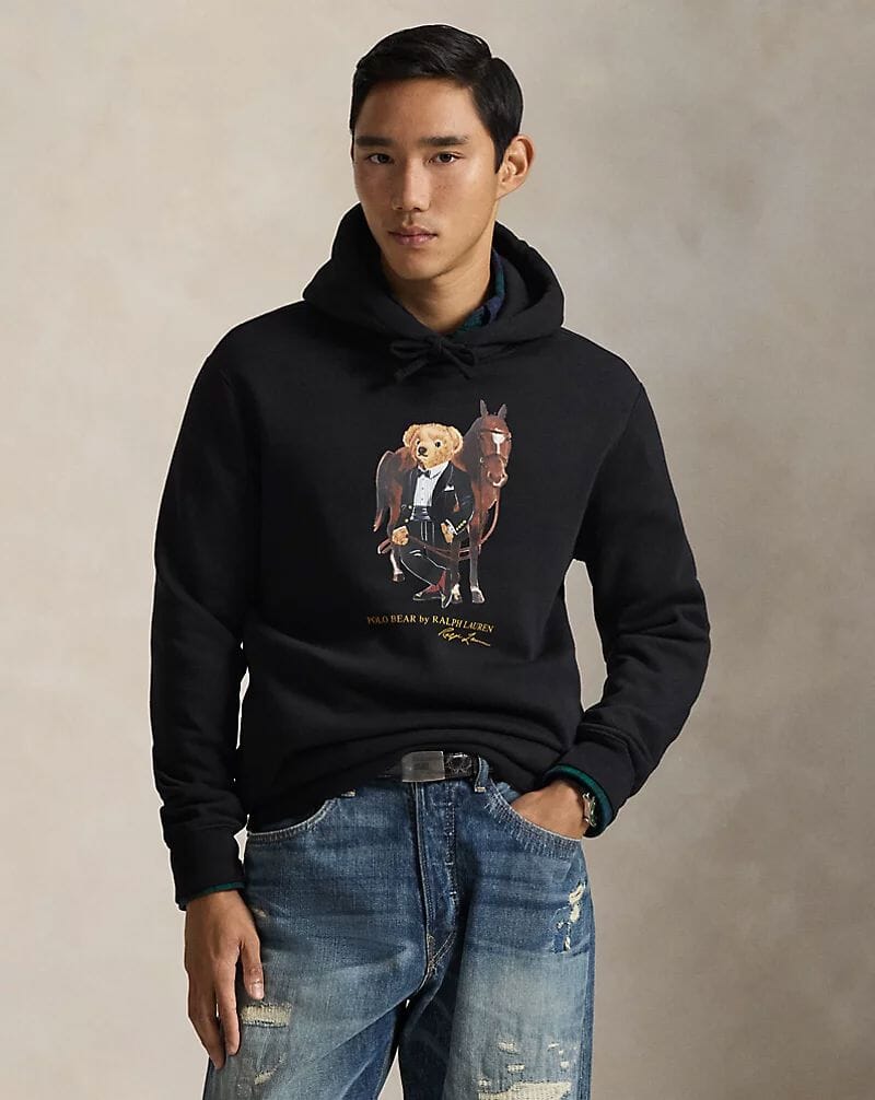 R.L Polo Bear Fleece Hoodie