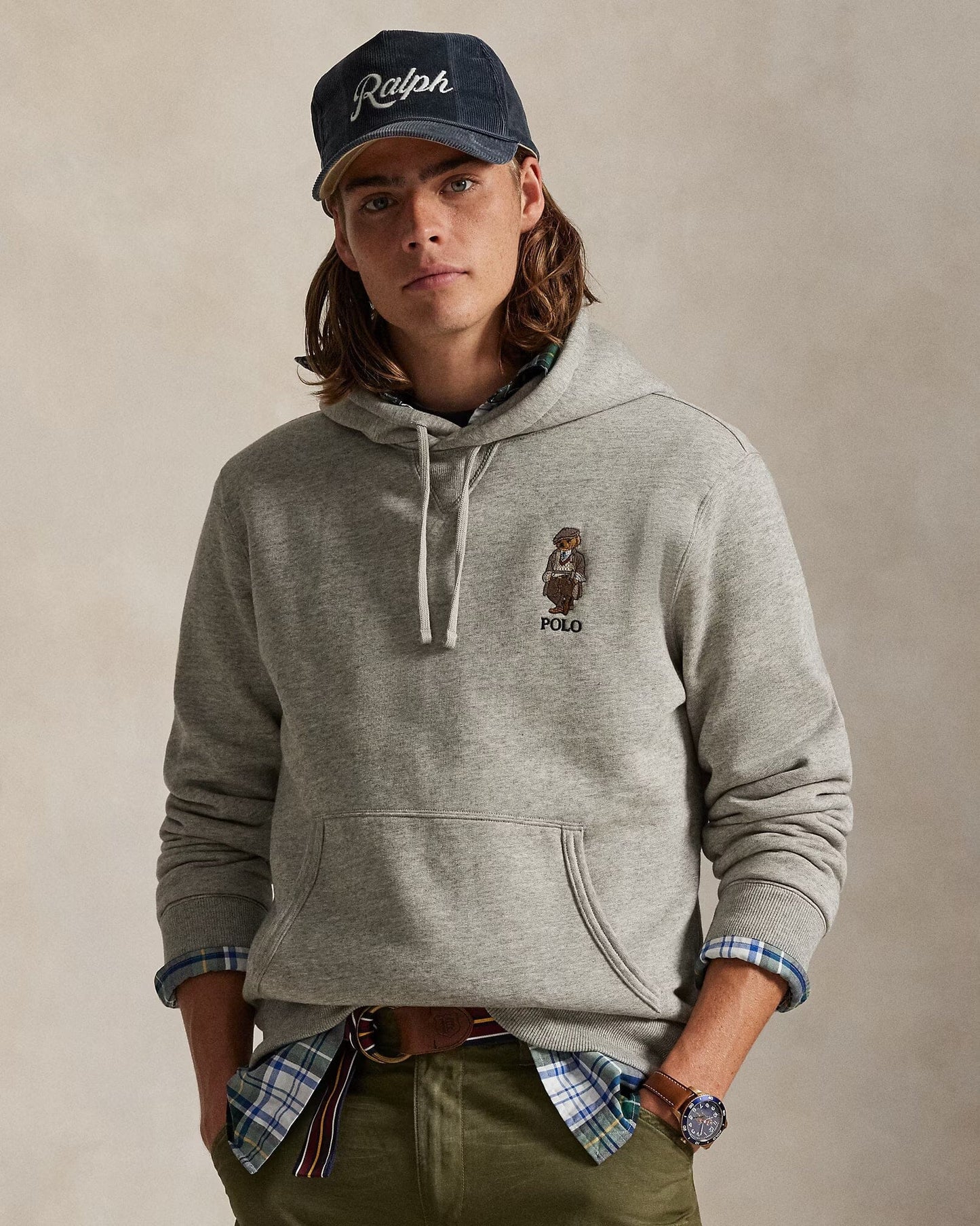 R.L Polo Bear Fleece Hoodie