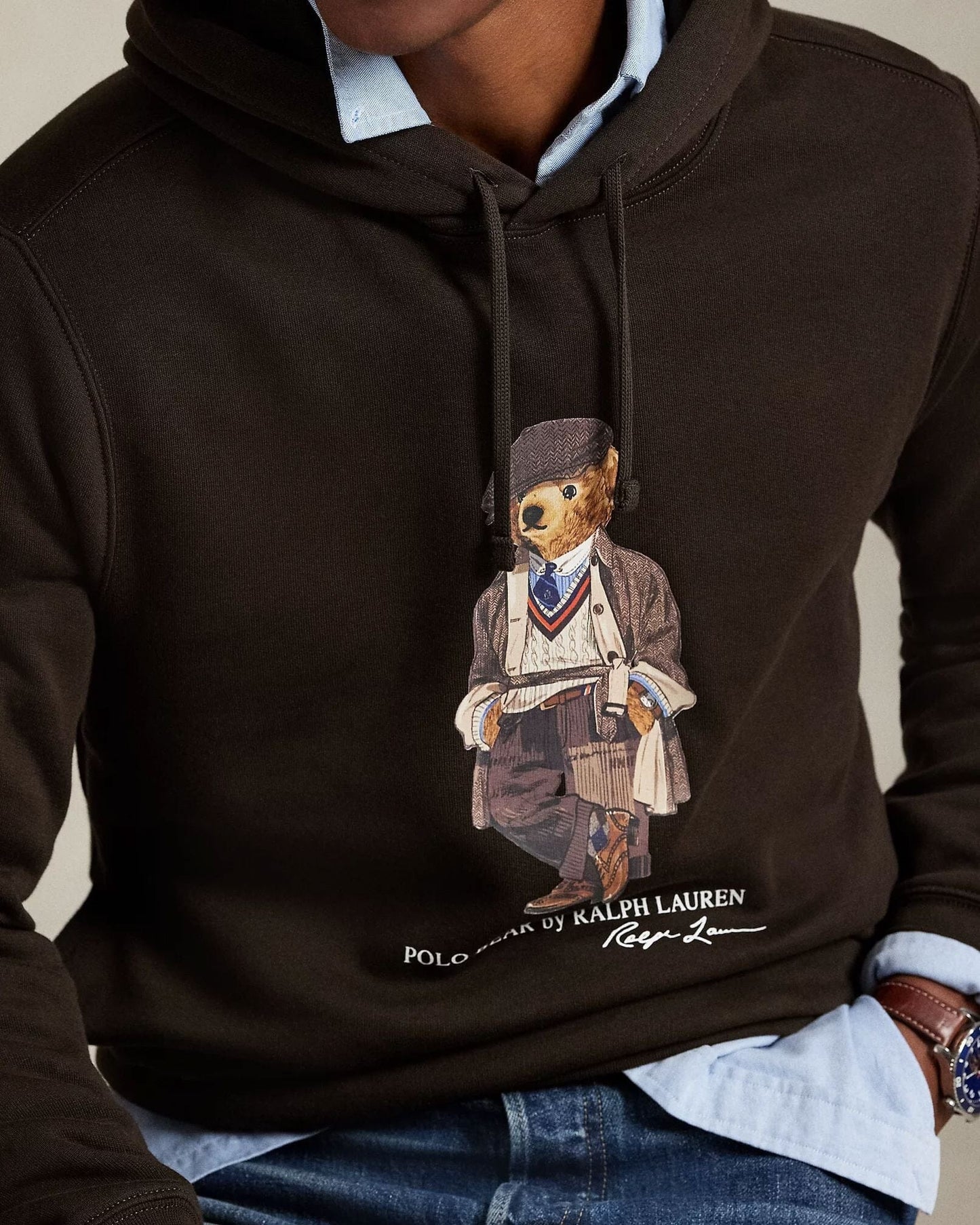 R.L Polo Bear Fleece Hoodie