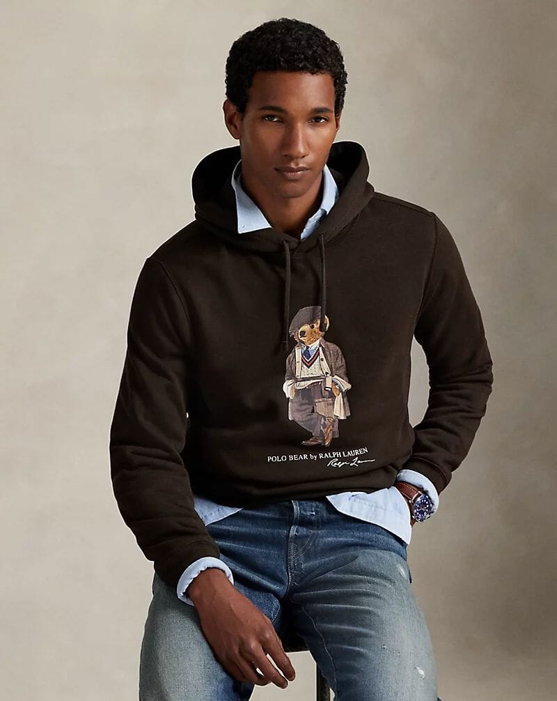 R.L Polo Bear Fleece Hoodie