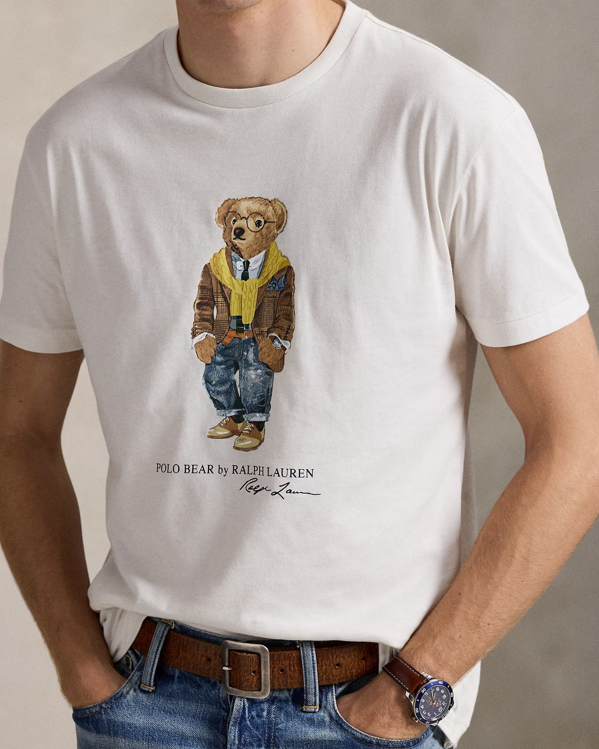 R.L Polo Bear Jersey T-Shirt Classic Fit