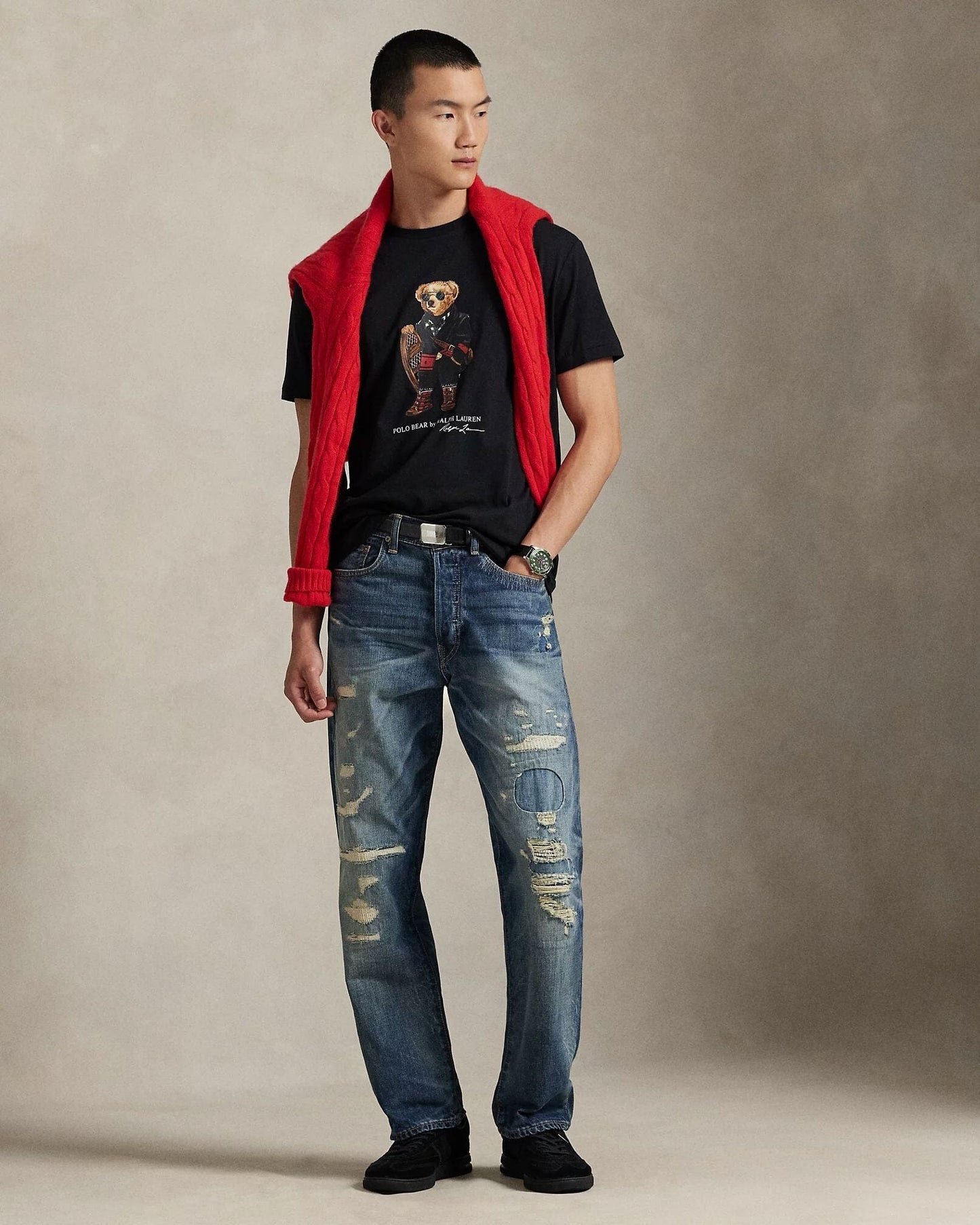 R.L Polo Bear Jersey T-Shirt Classic Fit
