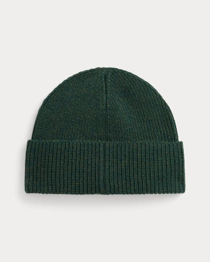R.L Polo Bear Rib-Knit Beanie
