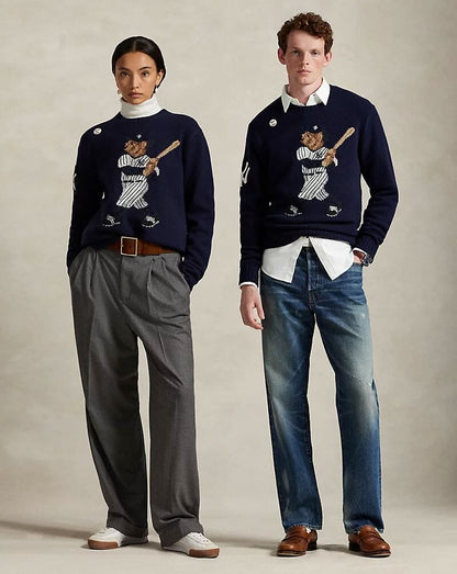R.L Polo Bear Yankees Sweater