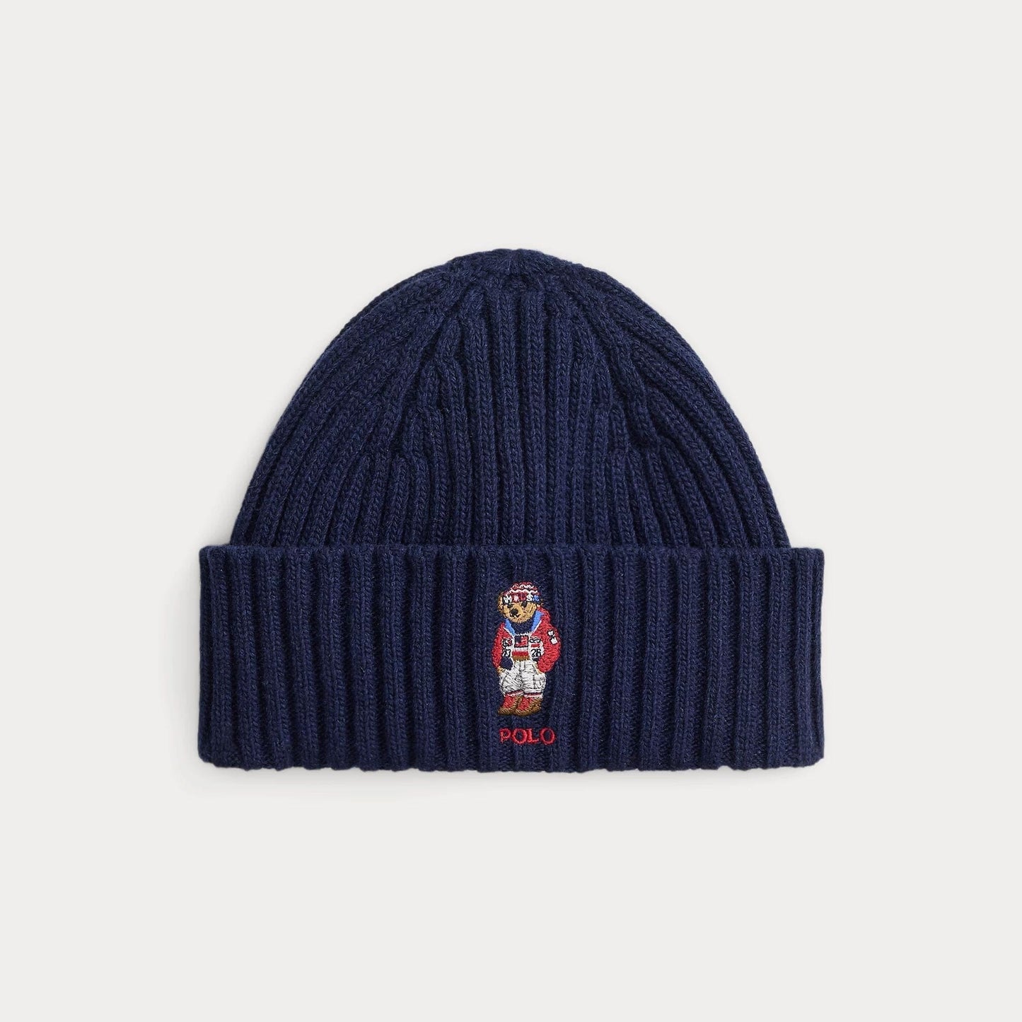 R.L Team USA Polo Bear Beanie