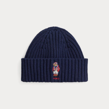 R.L Team USA Polo Bear Beanie