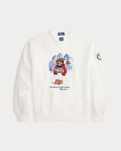 R.L Team USA Polo Bear Sweatshirt