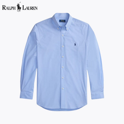 R.L Classic Fit Stretch Poplin Shirt