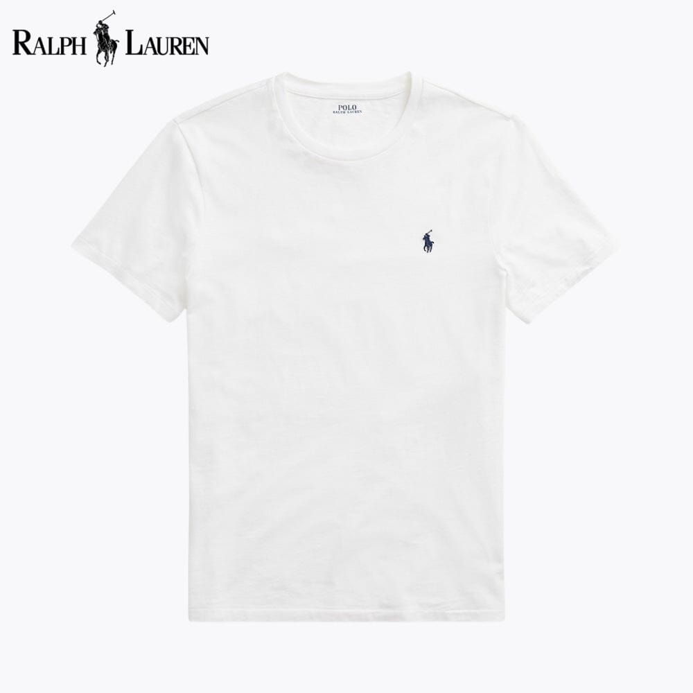 R.L Custom Slim Fit Jersey Crewneck T-Shirt