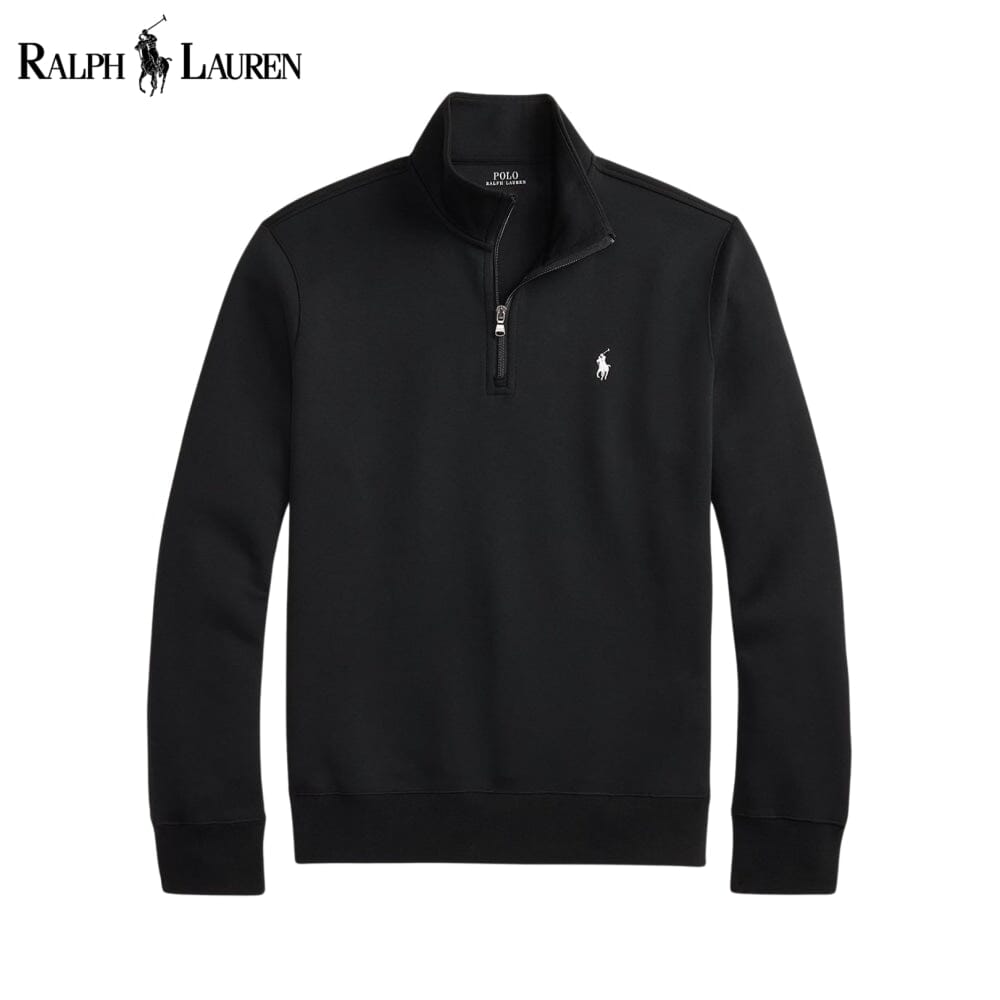 R.L Double-Knit Mockneck Pullover