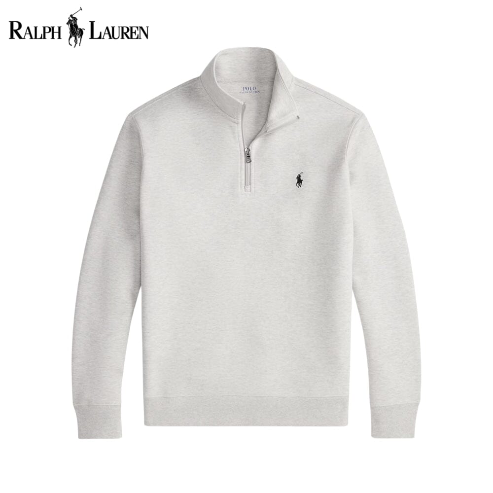 R.L Double-Knit Mockneck Pullover