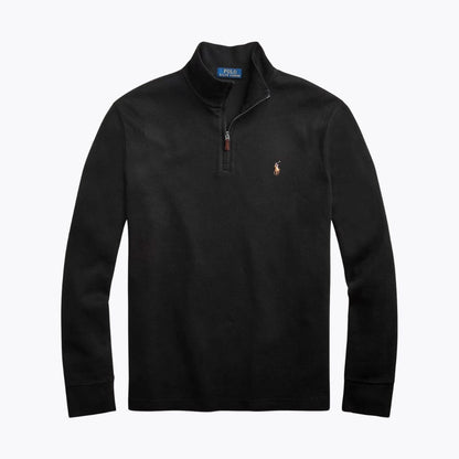 R.L Estate-Rib Quarter-Zip Pullover