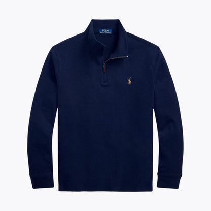 R.L Estate-Rib Quarter-Zip Pullover