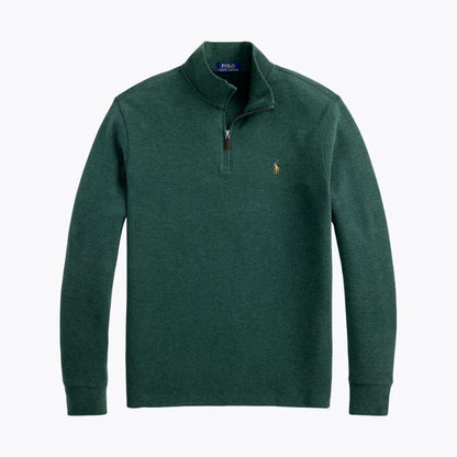 R.L Estate-Rib Quarter-Zip Pullover