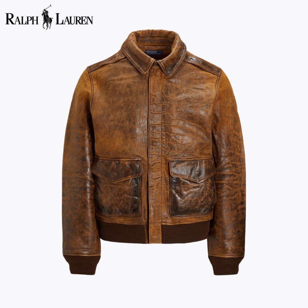 R.L Leather Flight Jacket