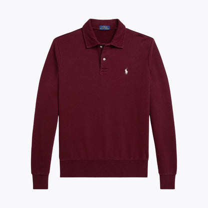 R.L Loopback Fleece Collared Sweatshirt