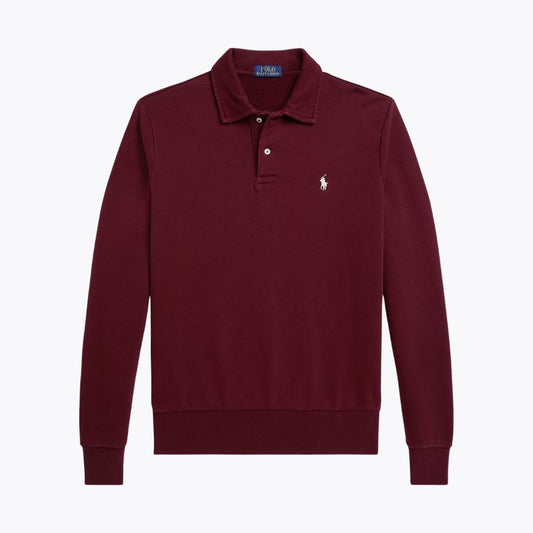 R.L Loopback Fleece Collared Sweatshirt