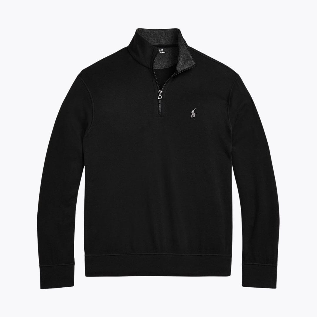 R.L Luxury Jersey Quarter-Zip Pullover