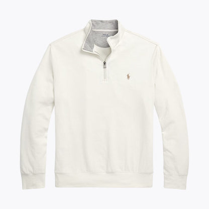 R.L Luxury Jersey Quarter-Zip Pullover