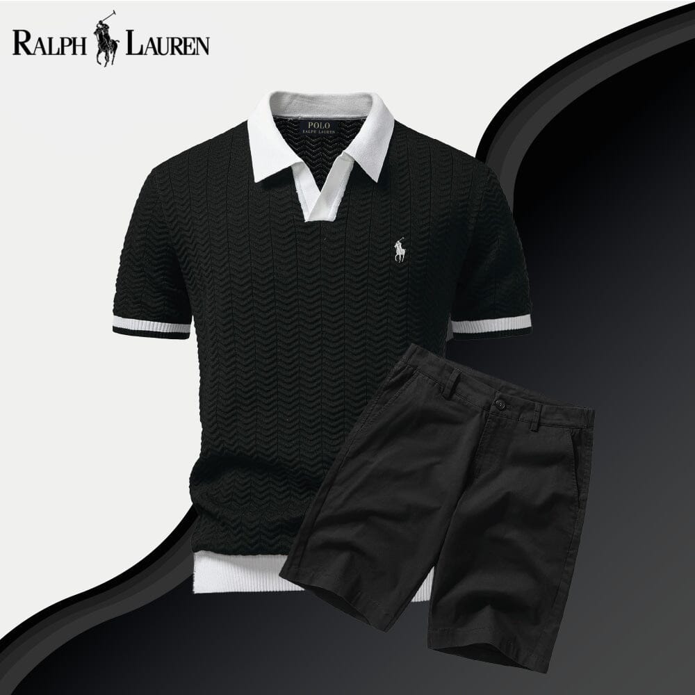 R.L Old Money Polo Shirt + Shorts Set