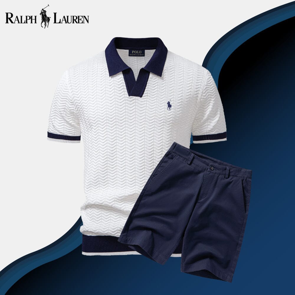 R.L Old Money Polo Shirt + Shorts Set